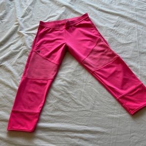 Stella McCartney Pink Cropped Pants Leggings